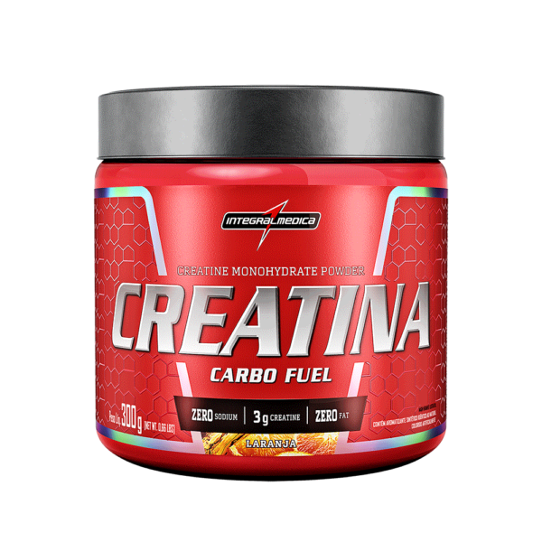 Creatina Carbo 300g Laranja