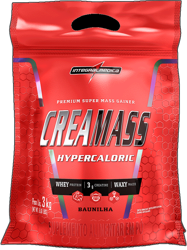 Creamass Hipercalorico com Creatina 3Kg